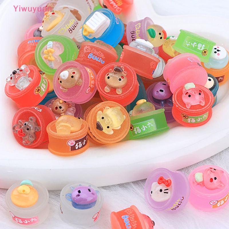 Bộ 2 Mô Hình Mèo Phát Sáng Dùng Trang Trí Tiểu Cảnh DIY Mới