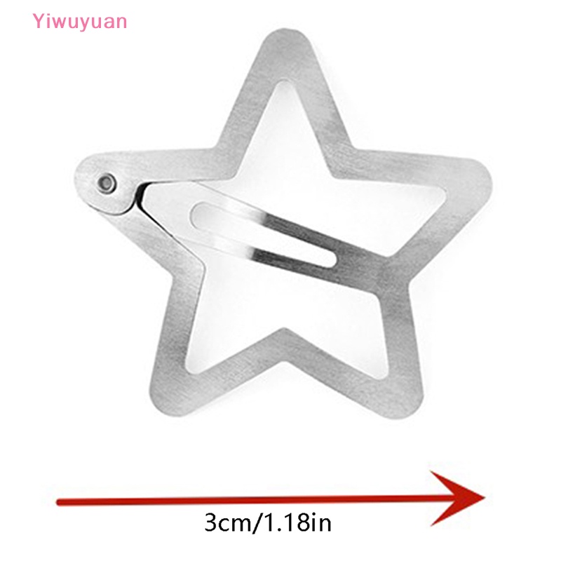 (MớI) Bộ 10 KẹP TóC HìNh Ngôi Sao Dễ Thương Cho Nữ