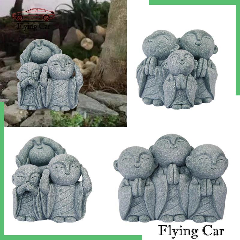 [Lzdjfmy2] Mô Hình Tượng Phật Trang Trí Hồ Cá / Tiểu Cảnh Để Bàn / Xe Hơi