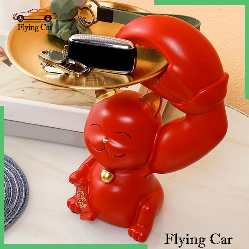 Tượng Mèo Bằng Nhựa Resin Sáng Tạo Cho Trang Trí Nhà / Tiệc Lzdjfmy2