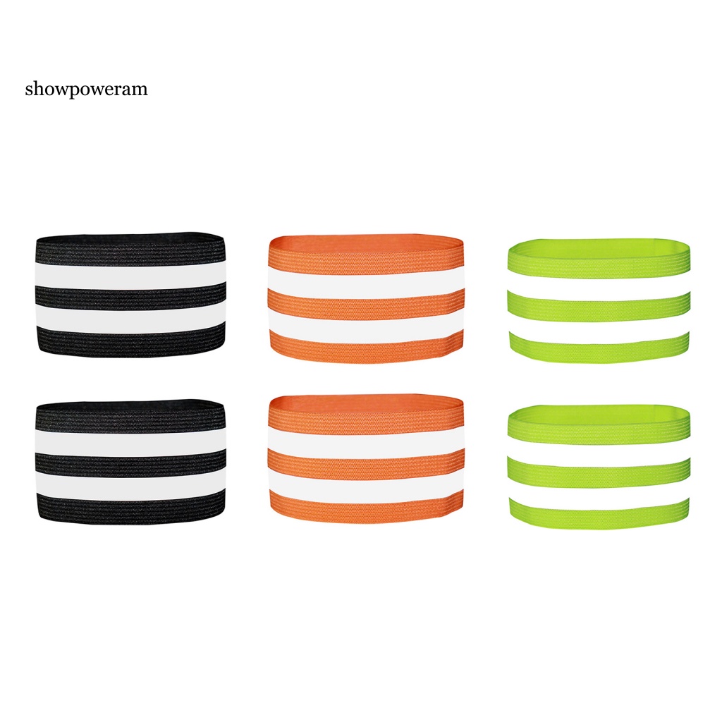 1 Cặp Băng Đeo Tay Phản Quang Thoáng Khí Hỗ Trợ Chạy Xe Đạp