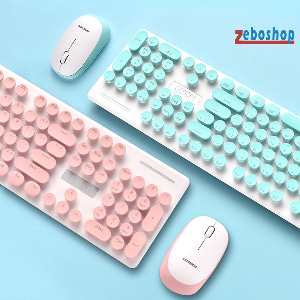 1 Bộ Chuột Và Bàn Phím Không Dây N520 Dùng Để Chơi Game