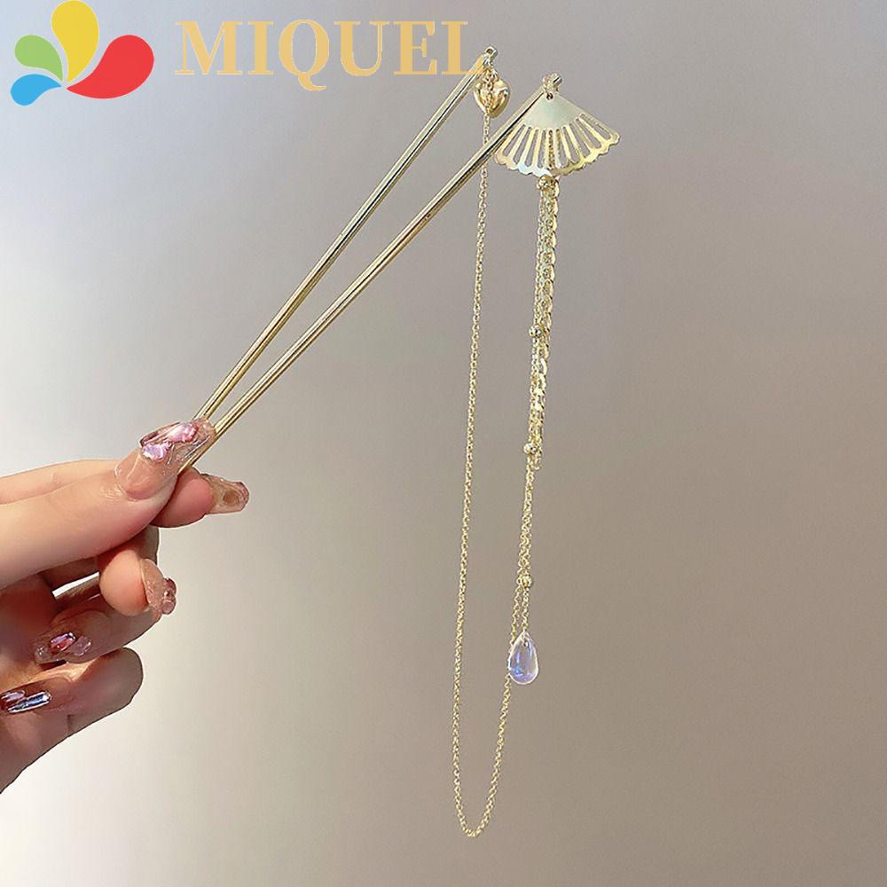 Trâm Cài Tóc Đuôi Ngựa Phối Tua Rua Phong Cách Hanfu Cổ Điển Thời Trang Cho Nam