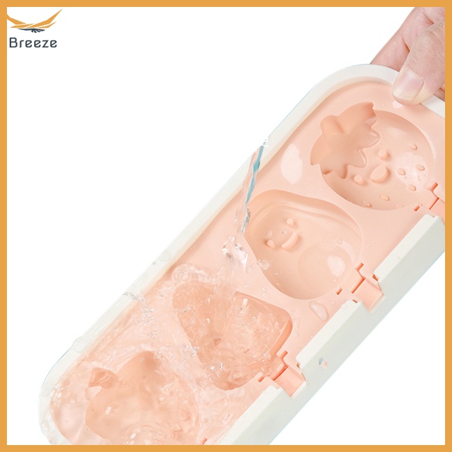 Set 2 Khuôn Silicone Làm Kem Que Thủ Công Dễ Tháo Rời