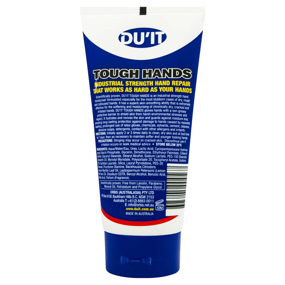 DU'IT Tough Hands Emergency Hand Mask Dead Skin Protection Cream 150g