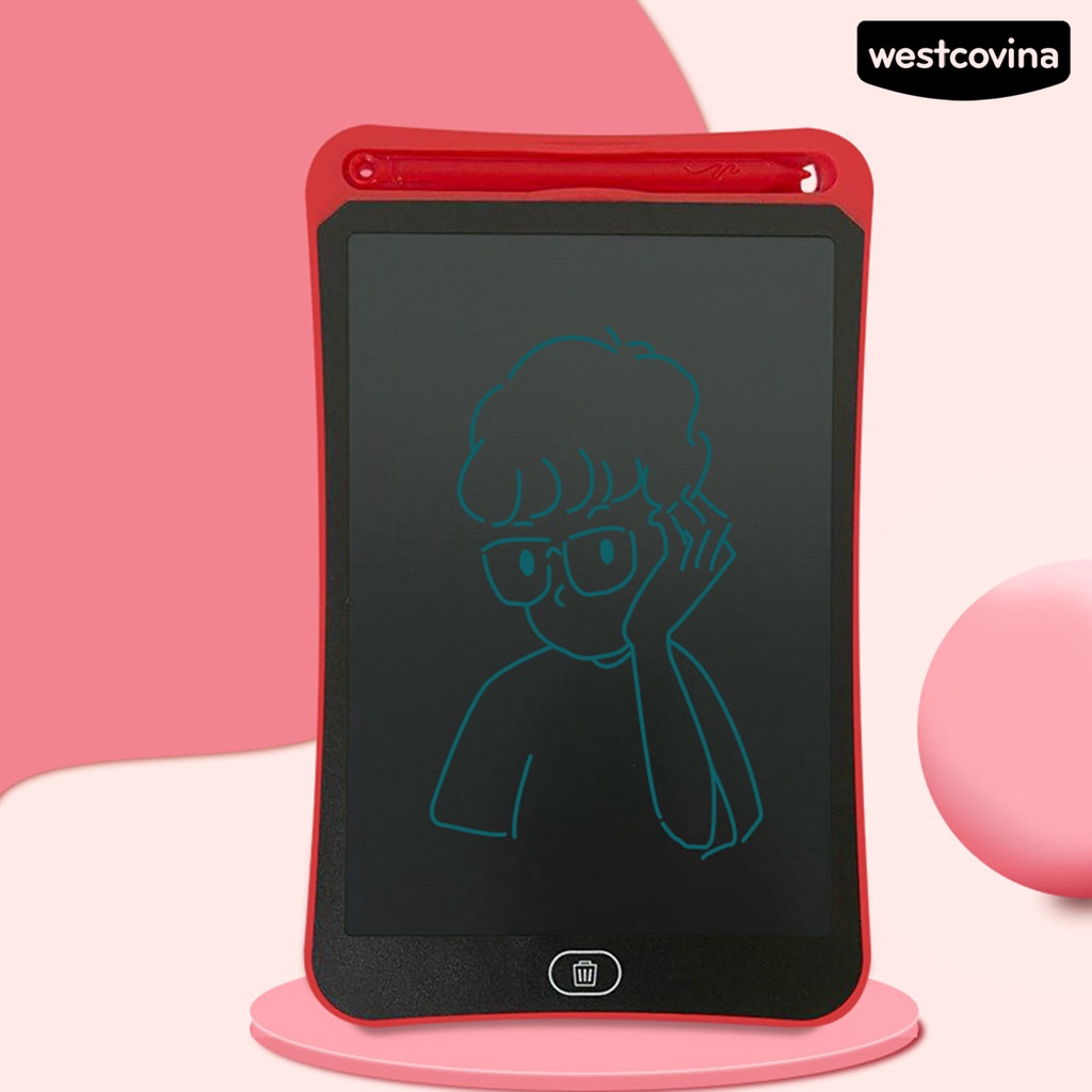 [COD]♪1 Bộ Bảng Viết Màn Hình LCD 4.4Inch / 6.5Inch / 8.5Inch Bằng Nhựa Chống Thấm Nước Đa Năng