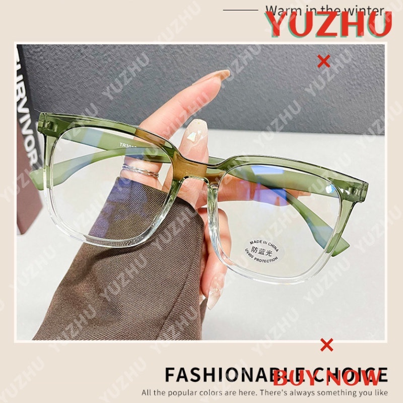 Mắt Kính Gọng Trong Suốt Chống Ánh Sáng Xanh TR90 Thời Trang Unisex