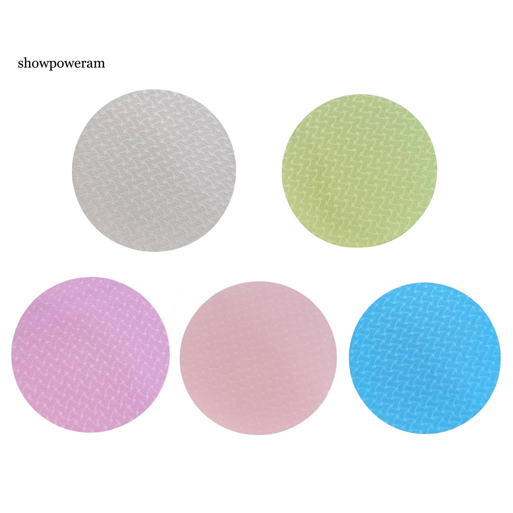 Set 2 Đệm Tròn Hỗ Trợ Khuỷu Tay / Đầu Gối Có Thể Tái Sử Dụng Hỗ Trợ Tập Yoga Tại