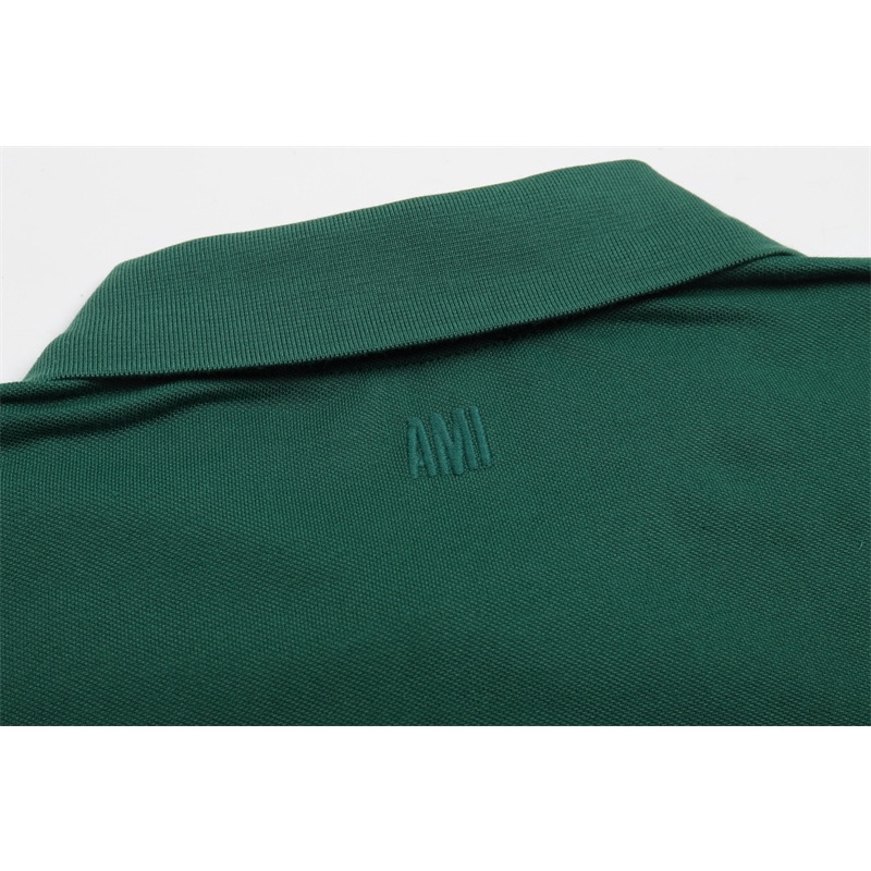 Áo Thun polo Tay Ngắn Thêu Họa Tiết Trái Tim Nhỏ Thời Trang Cổ Điển Dành Cho Nam Và Nữ A-M-I88-Jrtstgdf