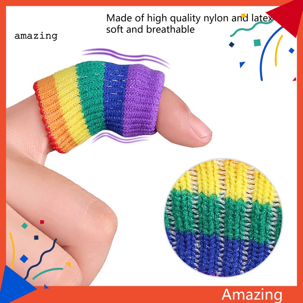 Set 10 Băng Quấn Ngón Tay Mềm Mại Thấm Hút Mồ Hôi Nhiều Kiểu Dáng Tùy Chọn