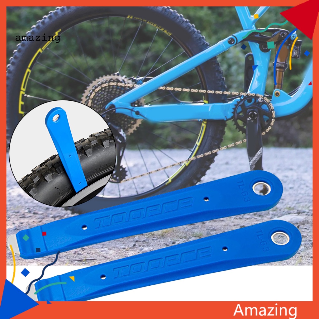 Bộ 2 Cần Gạt Lốp Xe Đạp Gọn Nhẹ Chống Gỉ Thay Đổi Màu Sắc