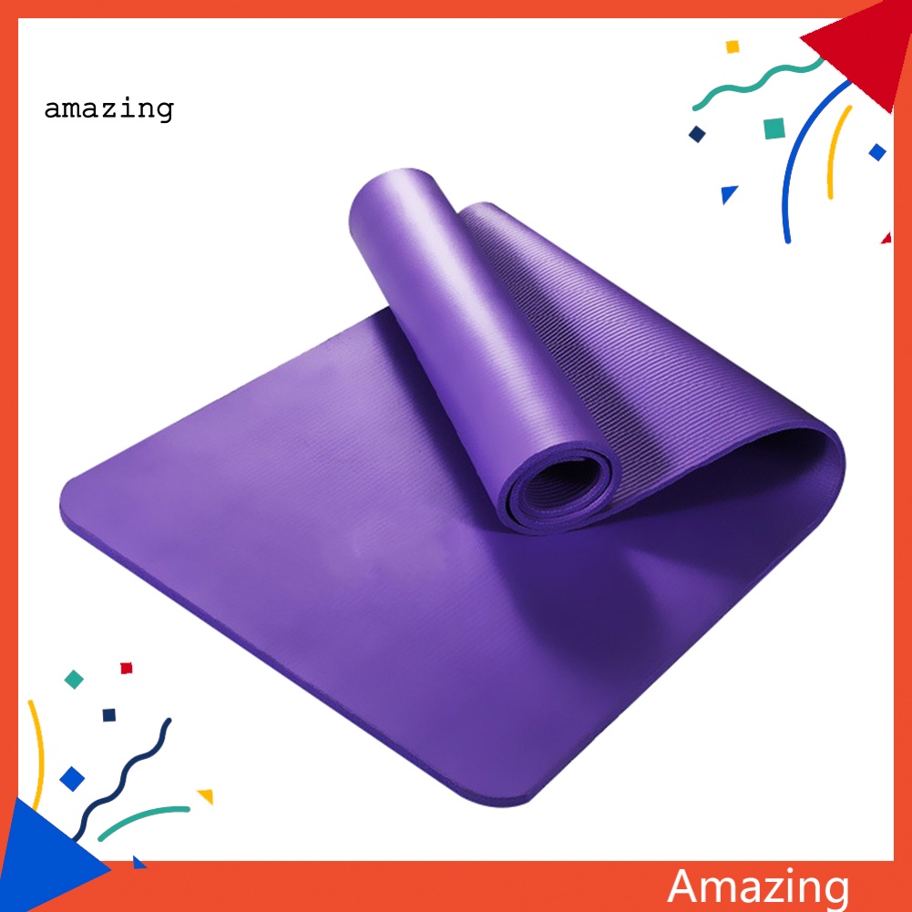 Thảm Tập Yoga / Pilates / Thể Hình Tại Nhà Chất Liệu Dày Dặn Chống Trượt