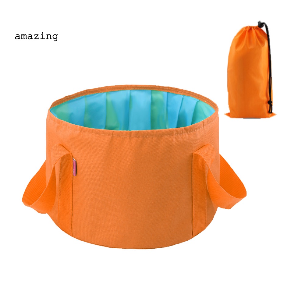 Xô Đựng Nước Có Thể Gấp Gọn Tiện Dụng Khi Đi Du Lịch