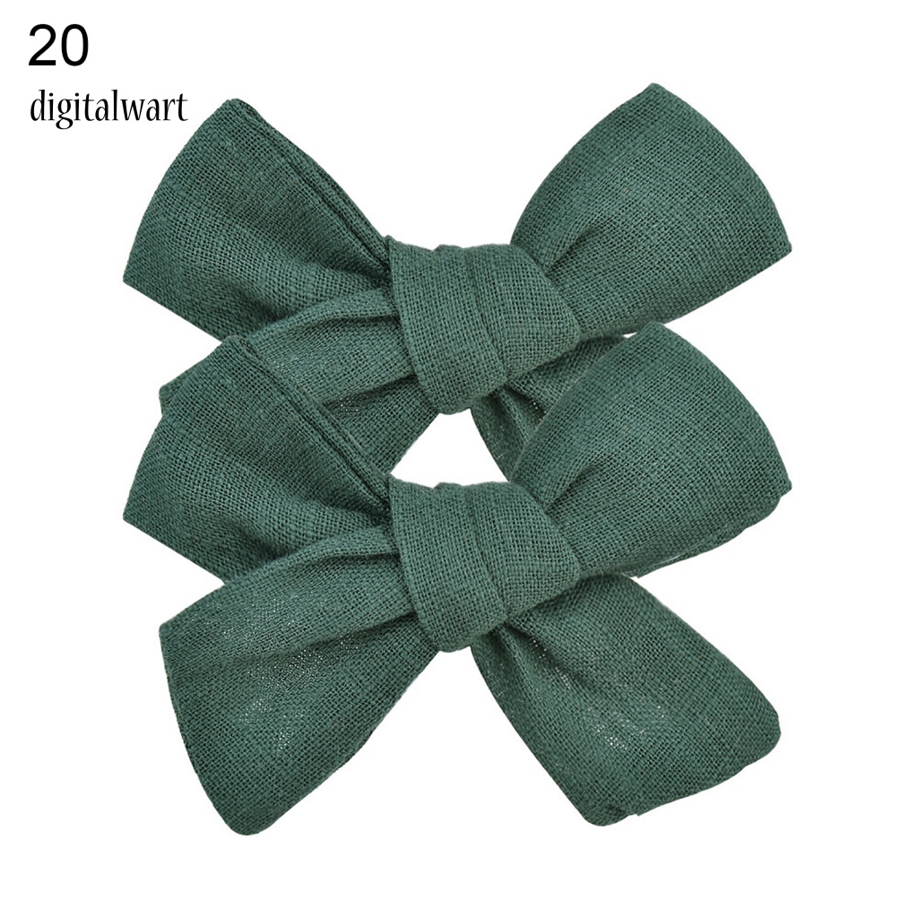 Kỹ Thuật Số| 1 Cặp Kẹp Tóc Hình Nơ Bằng Kim Loại Tinh Tế