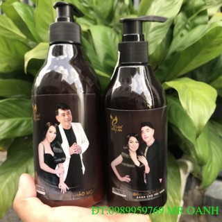 Combo Dầu gội - Hấp dầu Thảo Mộc Tuấn Hà Lan cho tóc xoăn giảm gàu giảm rụng 250ml/400ml