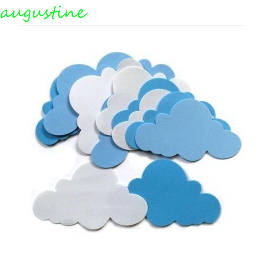 Set 12 Miếng Xốp EVA Hình Đám Mây Dễ Thương Dùng Trang Trí