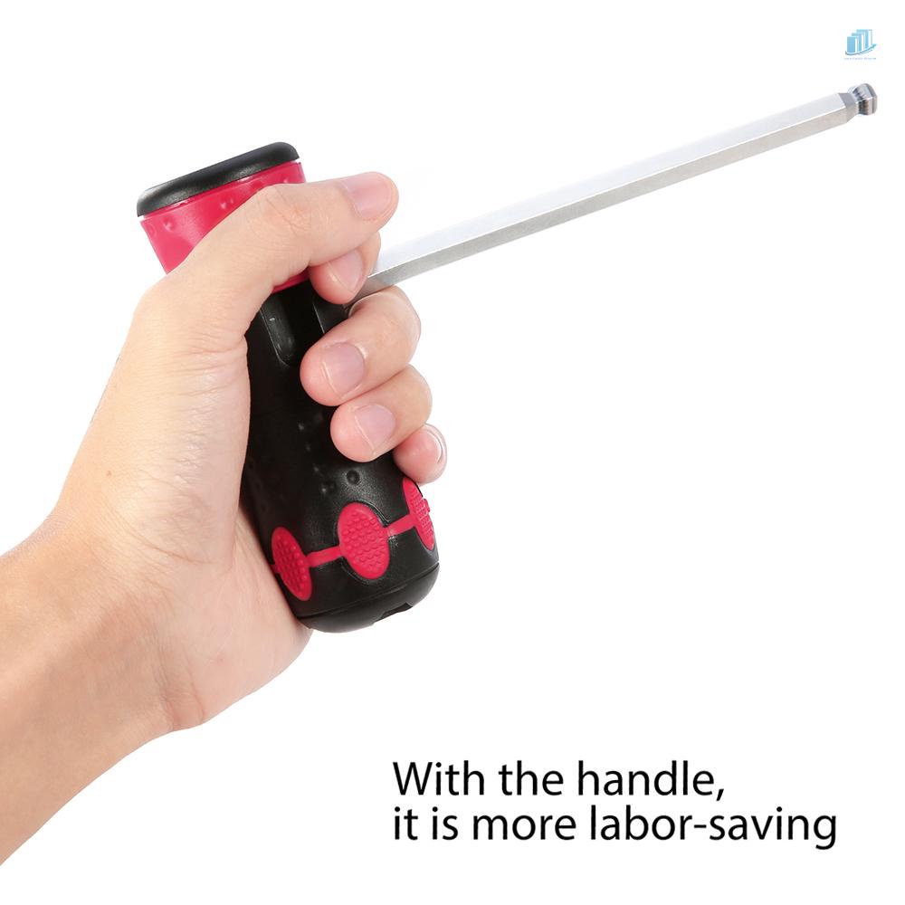 Bộ Cờ Lê Lục Giác Tay Dài 36 Món Chuyên Dụng Sửa Chữa Xe Đạp