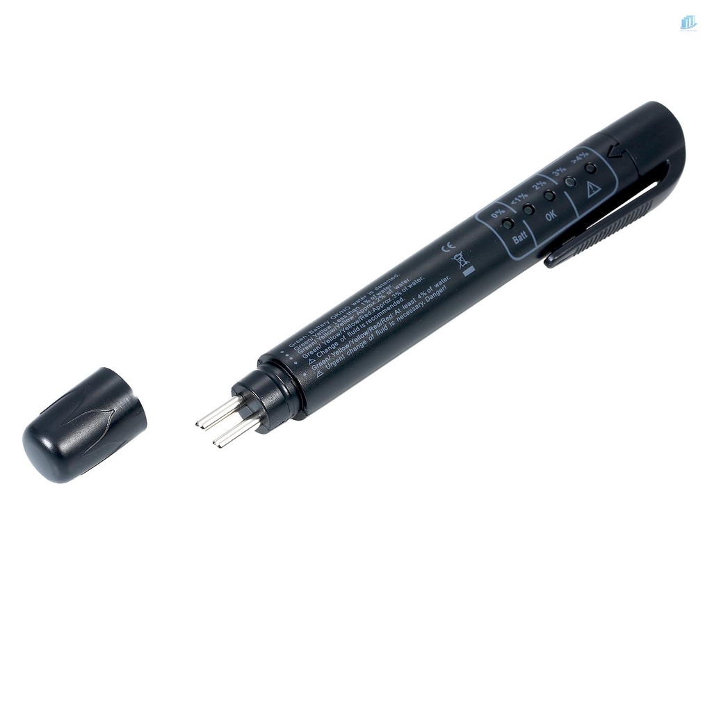 Bút Kiểm Tra Chất Lỏng Phanh Dầu Tự Động Có 5 Đèn LED Cho DOT3 DOT4 DOT5