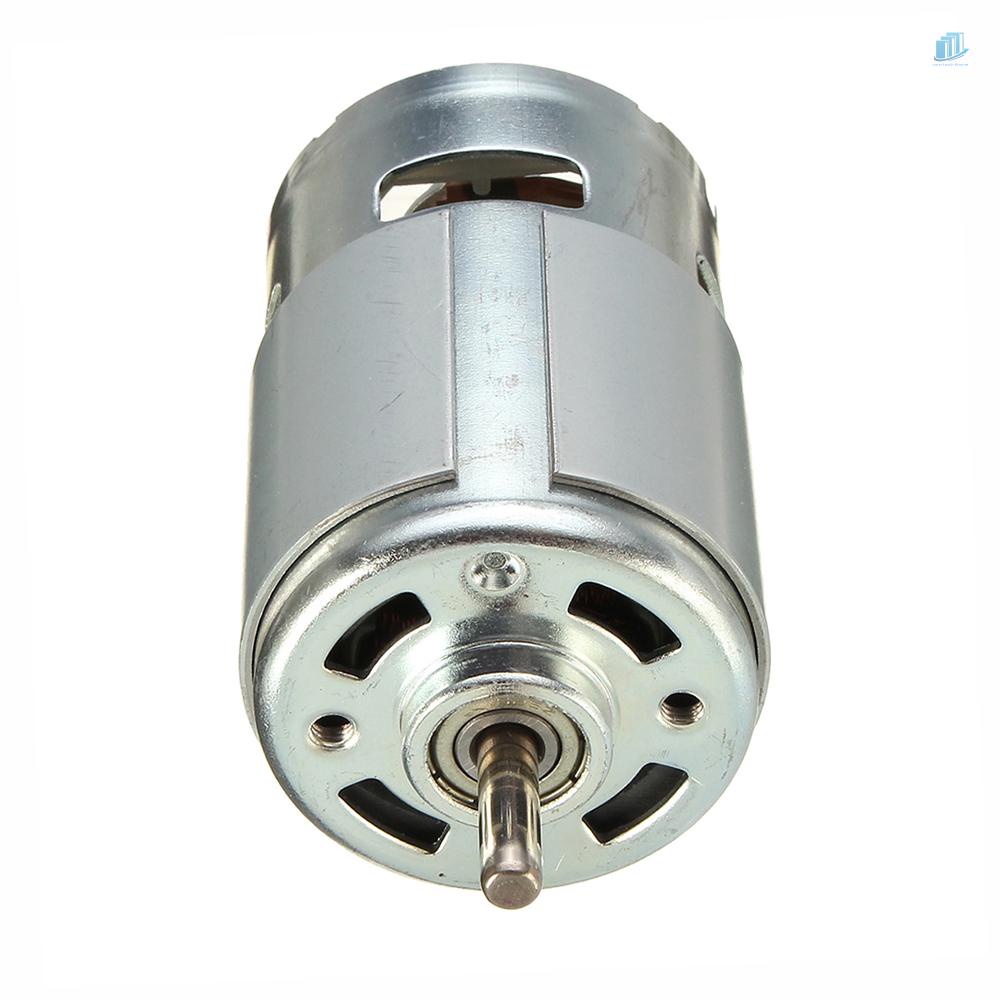 Mô Tơ Điện DC Giảm Tiếng Ồn Cao Cấp 775 DC 12V-36V 3500-9000RPM