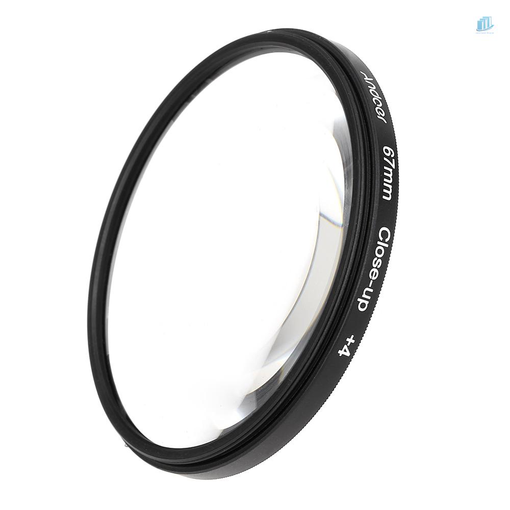 Bộ Kính Lọc Phân Cực Andoer 67mm UV + CPL + Nhắm Lên + 4 + Star 8 Điểm Cho Kính Lọc Hiệu Andoer 67mm Kèm Túi Đựng