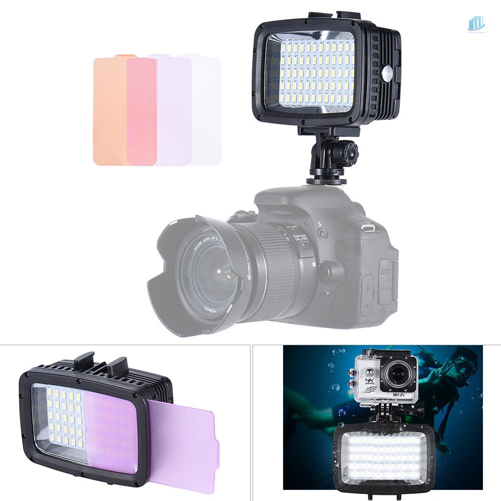 ANDOER Bộ 60 Đèn LED 1800LM 3 Chế Độ 40m 5500K Siêu Sáng Chống Thấm Nước Chuyên Dụng Cho 10 Xiaomi Yi SJCAM Action Cam &amp; for