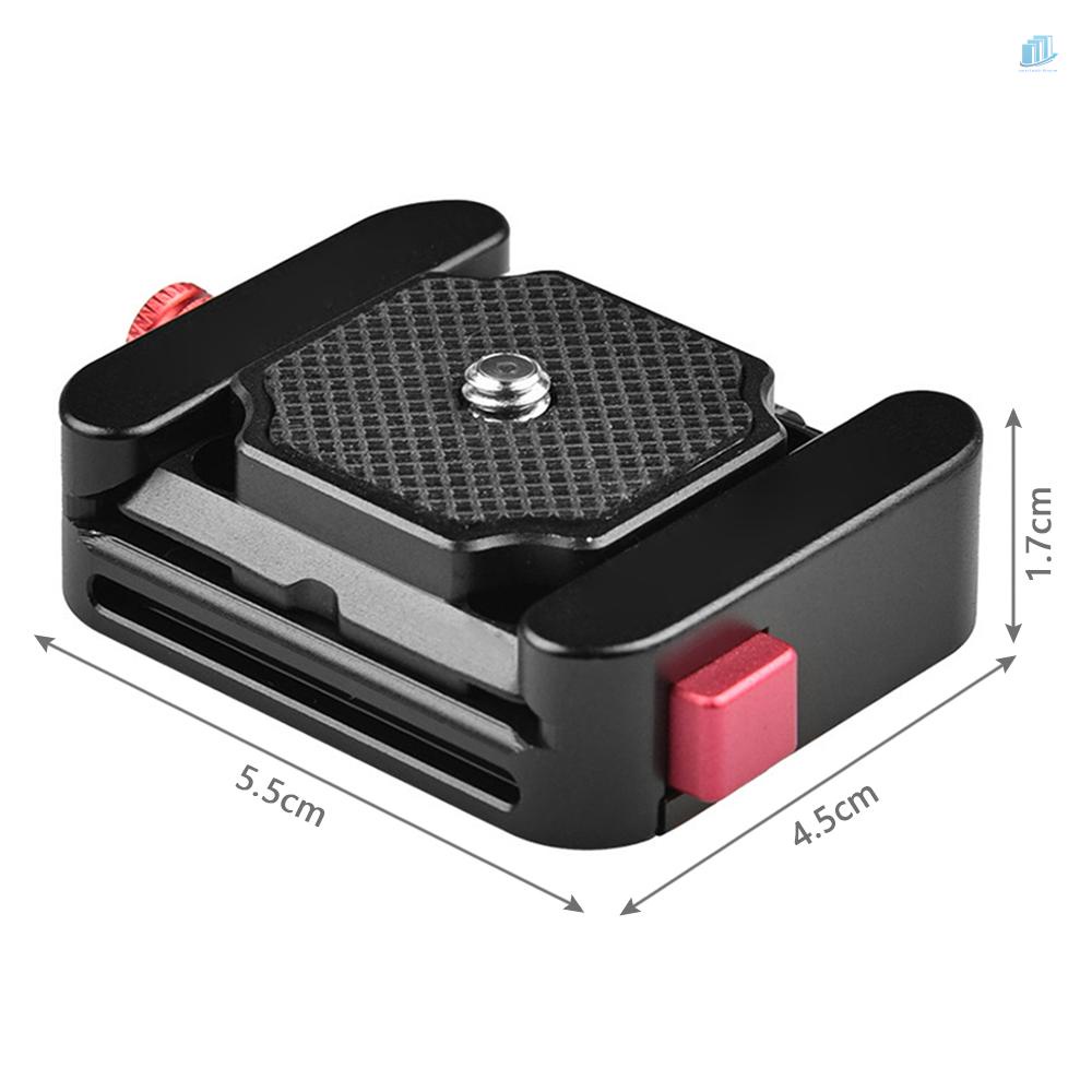 ANDOER Đĩa Gắn Chuyển Đổi Tháo Lắp Nhanh Arca Swiss Tiêu Chuẩn 1 / 4-inch Cho Chân Máy Ảnh Tripod