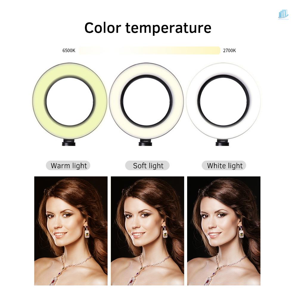 Vòng Đèn LED Tròn Thông Minh 16cm 16cm Có Thể Gập Lại Kèm Giá Đỡ 160cm Hỗ Trợ Quay Video / Trang Điểm / Live Stream YouTube°Chân Máy Ảnh Tripod Chuyên Dụng Chất Lượng