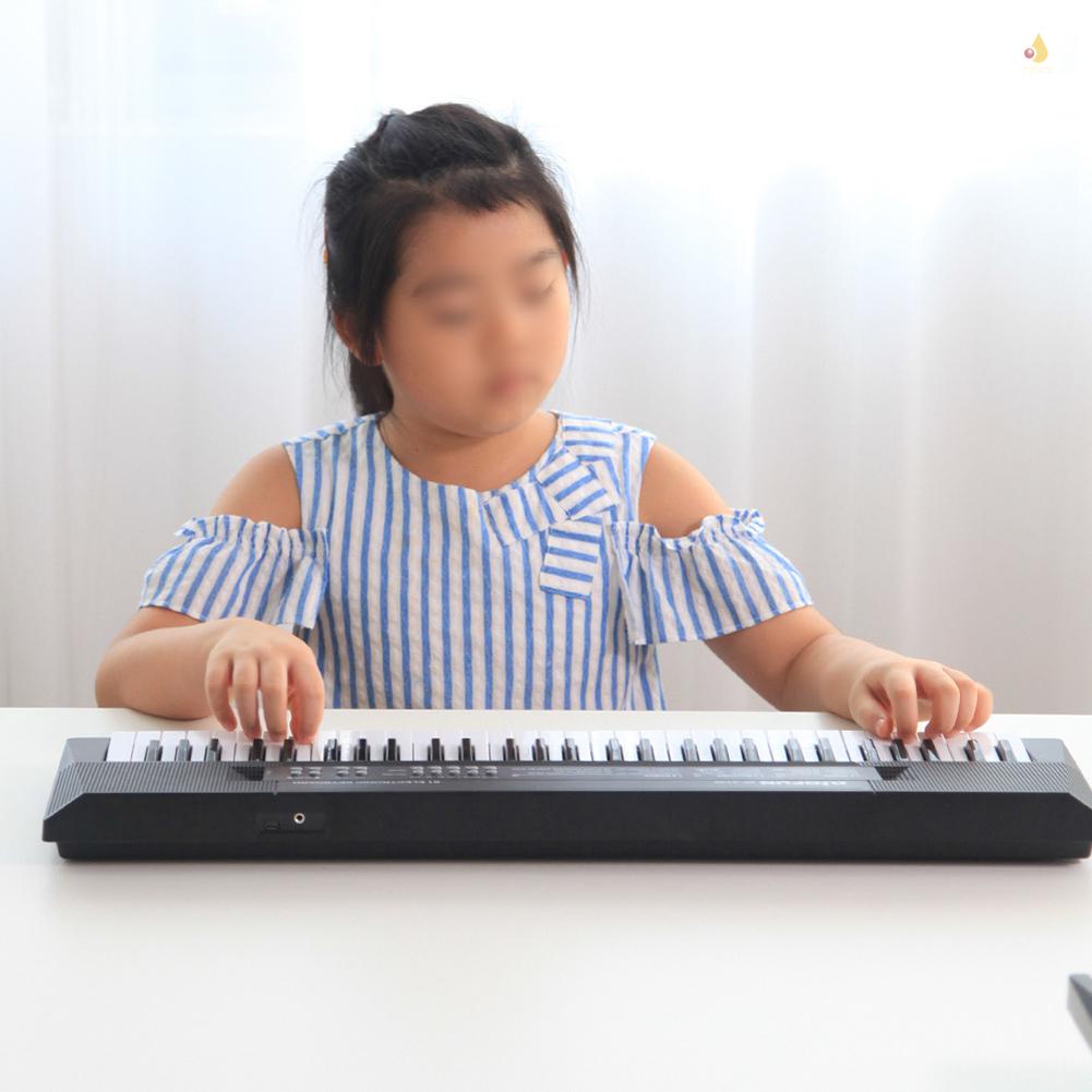 Đàn Piano Điện Tử 61 Phím Đa Năng Kèm Micro Cho Học Sinh