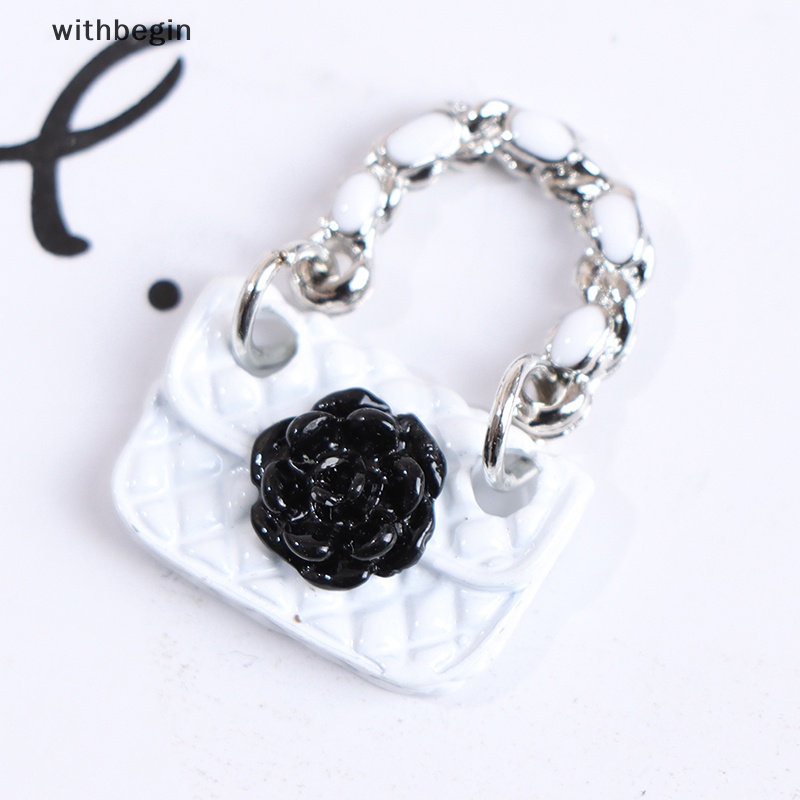 Set 2 Túi Xách Da Đeo Vai Thời Trang Dành Cho Búp Bê 1: 6 1: 12