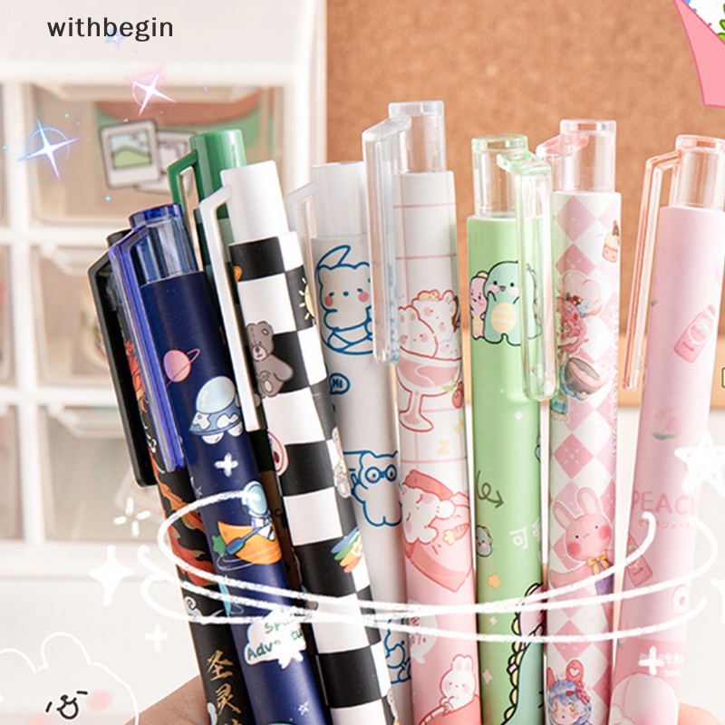 Cục Tẩy Bút Chì Dạng Nhấn Hình Hoạt Hình Dễ Thương Có Thể Thu Gọn Cho Học Sinh / Văn Phòng