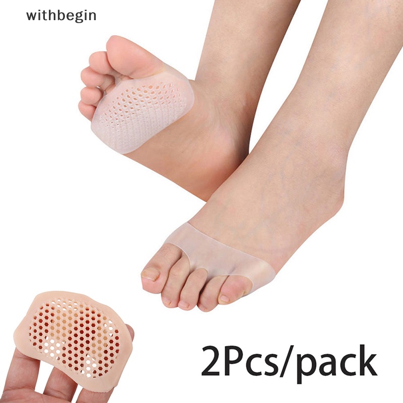 Bộ 2 Miếng Lót Giày Cao Gót Bằng Silicon Mềm Chống Trượt