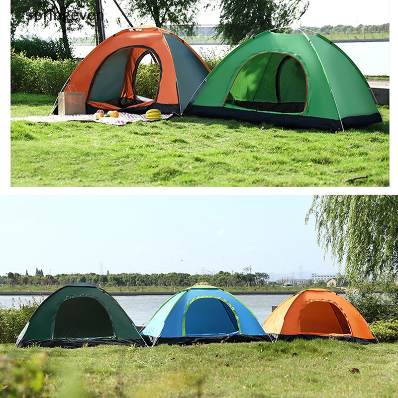 Lều Che Nắng Ngoài Trời Tự Động Hai Cửa Chống Thấm Nước Dành Cho 2-3 Người