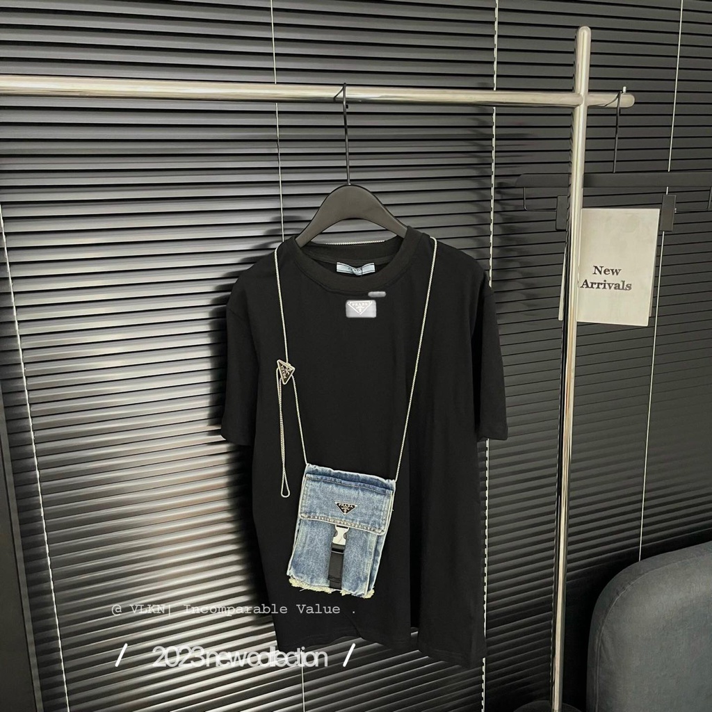 Áo Pra.da kèm túi je.an