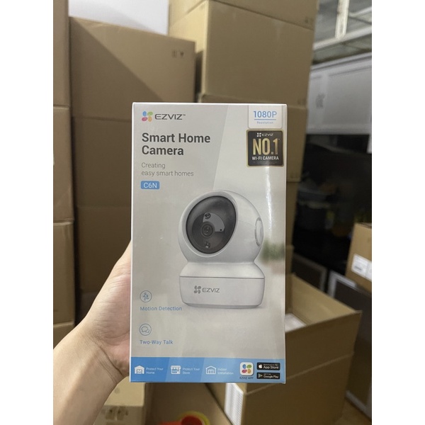Camera IP WIFI trong nhà xoay 360 Ezviz C6N 1080p 2M, C6N 4MP 2K chính hãng, bảo hành 24 tháng