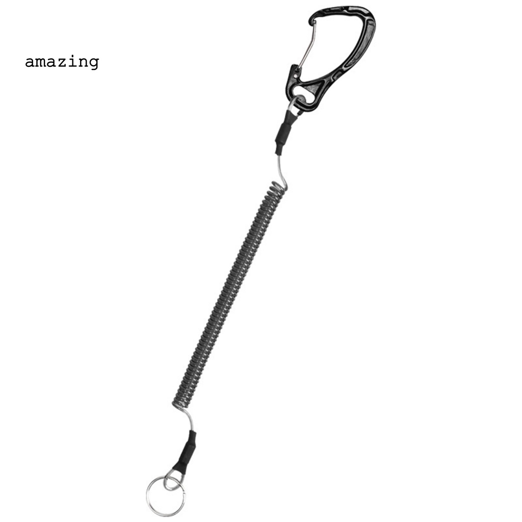 Dây Móc Câu Cá Co Giãn Linh Hoạt Bằng Kim Loại Chống Thất Lạc Đa Năng Có Thể Tái Sử Dụng