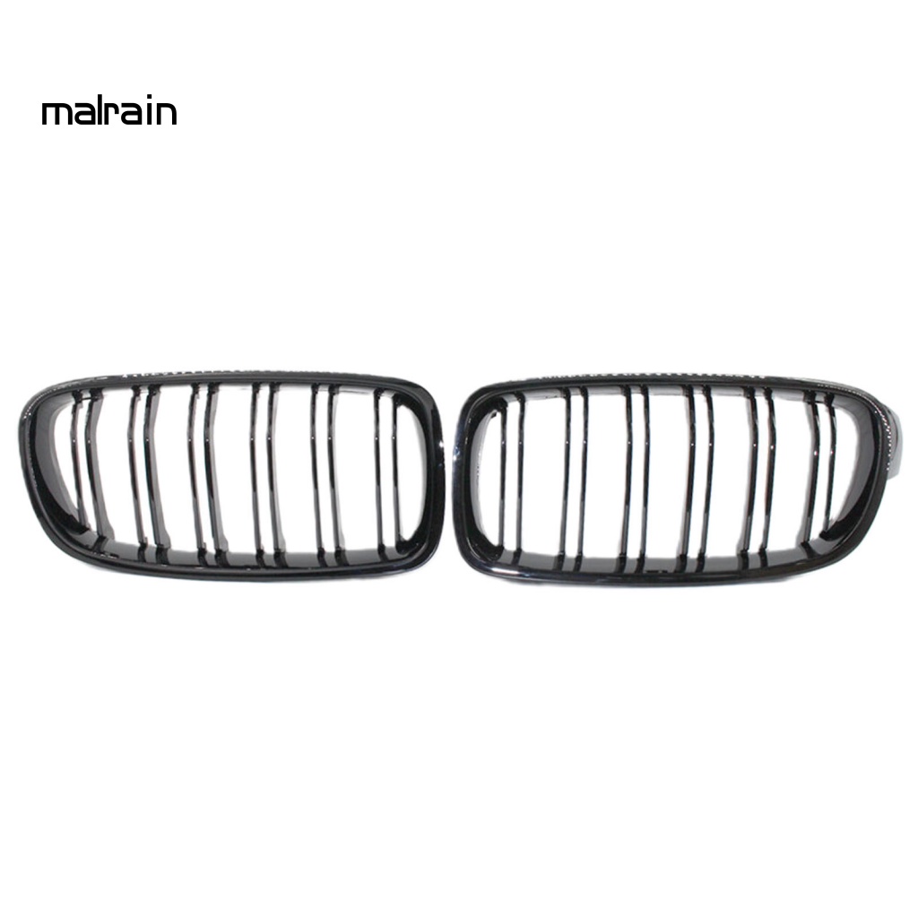 [Ma] 1 Cặp Lưới Tản Nhiệt Màu Đen Bóng 51130054493 51130054494 51137263482 Ốp Bảo Vệ Chìa Khóa Xe Hơi BMW 3 Series F30 F35 2012-2016
