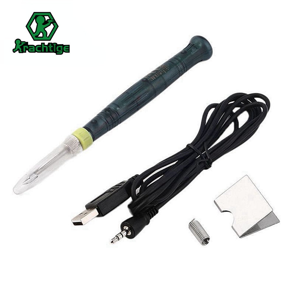Bút hàn điện mini cổng USB có đèn LED hiển thị