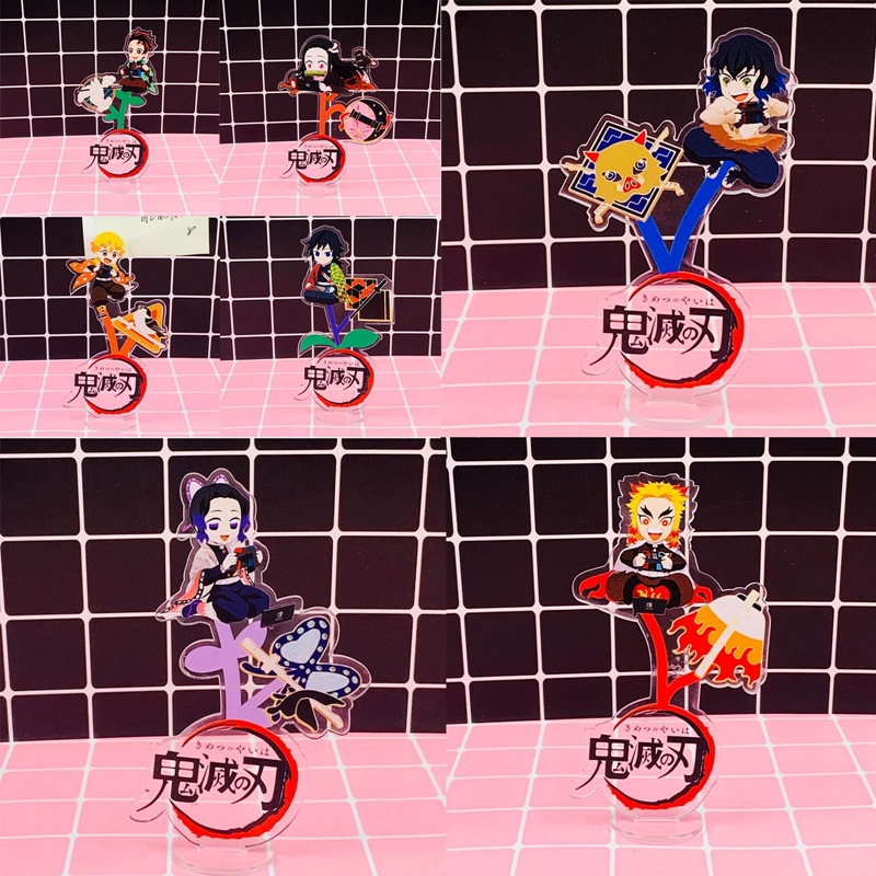 Mô Hình Nhân Vật Kimetsu No Yaiba Bằng Acrylic Đứng Để Bàn Trang Trí