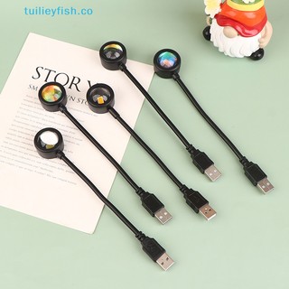 1 đèn led usb ánh sáng ban đêm gắn tường hình cá hoàng hôn