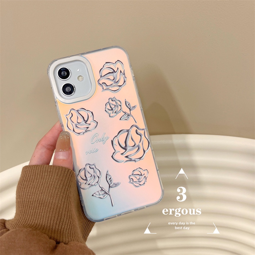 Ốp Điện Thoại Mềm Chống Sốc Màu Gradient Cho IPhone 14 13 12 11 Pro Max SE2020 X XR Xs Max 7 8 Plus