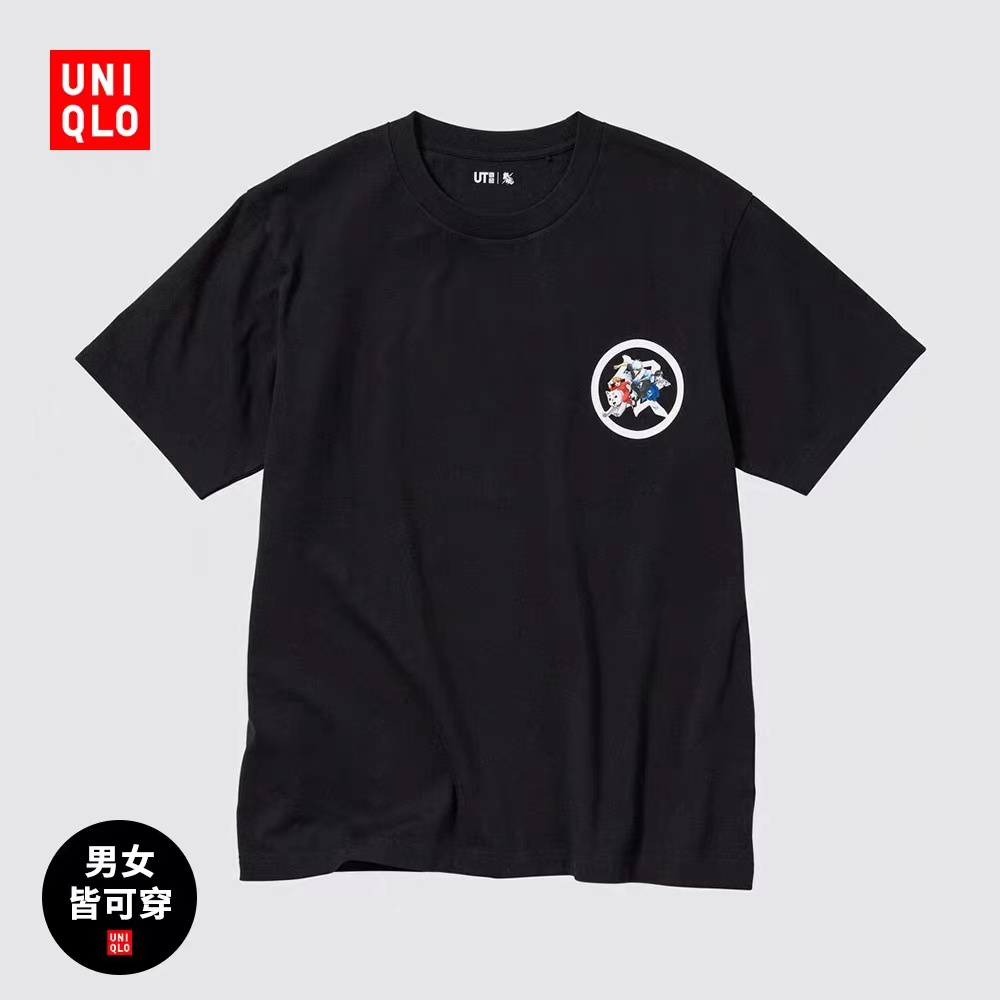 Uniqlo Áo Thun Ngắn Tay In Hình Anime GINTAMA Thời Trang Dành Cho Nữ Và Nam 462165