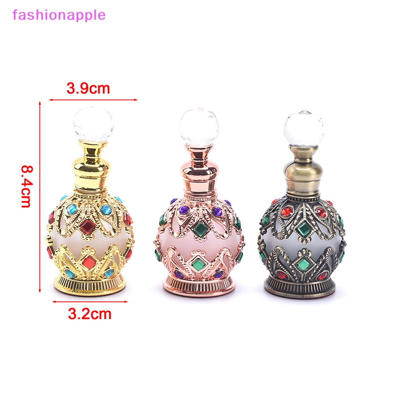 1 Lọ Rỗng Bằng Kim Loại Phong Cách Ả Rập Cổ Điển