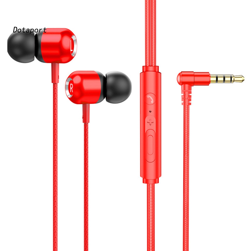 Tai Nghe Nhét Tai Jack 3.5mm Âm Thanh HiFi Sống Động Cho Điện Thoại
