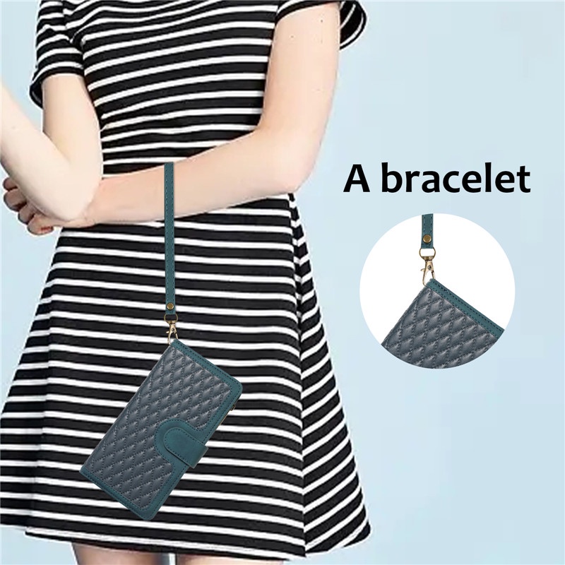 Bao Da Điện Thoại Kiêm Ví Gập Đựng Thẻ Sành Điệu Cho IPhone 11 Pro XS Max X XR 8 7 6 6s Plus SE