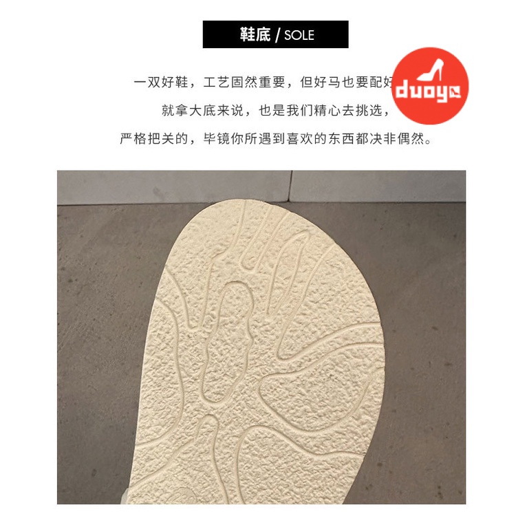 Duoya Tóc Thẳng ~ [Hàng Có Sẵn] Giày Sandal Hở Ngón Đế Dày Bằng Da Satin Đính Nơ Mùa Hè Tăng Chiều Cao Cho Nữ Miễn Phí Vận Chuyển