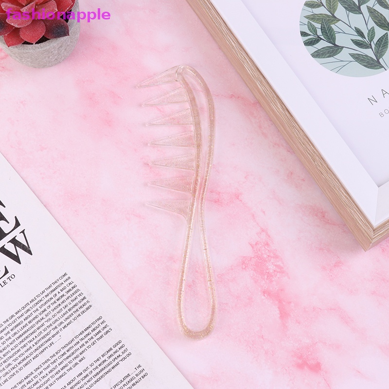 Lược Chải Tóc Răng Cá Mập Bằng Nhựa ABS Chuyên Dụng Cho Salon