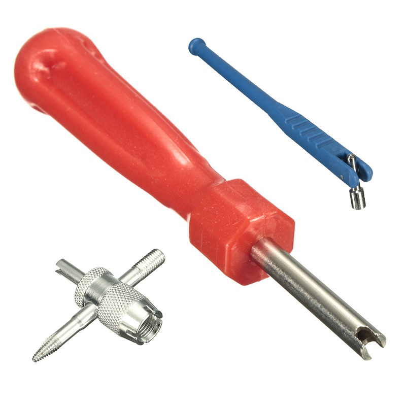 Dụng Cụ Kéo Van Bánh Xe 4 Chiều Bằng Nhựa Và Kim Loại