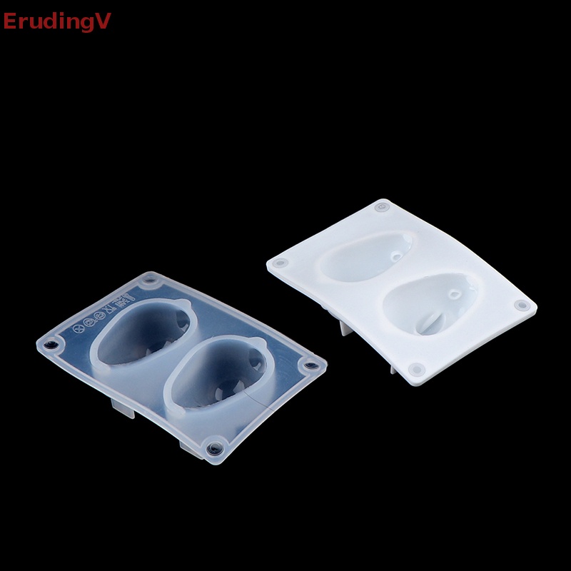 1 Bộ Khuôn Silicon Làm Bánh Xà Phòng Hình Thỏ Hoạt Hình 3D DIY