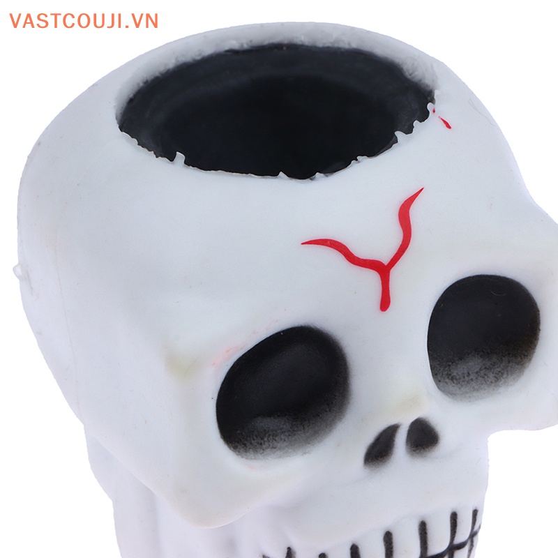 Ly Nước Hình Đầu Lâu Dơi Bằng Cao Su Vui Nhộn Trang Trí Tiệc Halloween