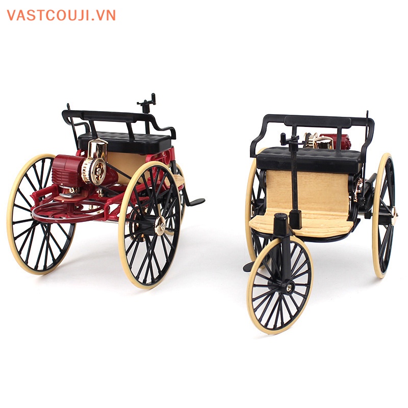 1 Mô Hình Xe Ba Bánh VASTJI Cổ Điển Số 1: 12 1886 Bằng Hợp Kim